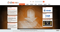 Desktop Screenshot of alfavox.pl